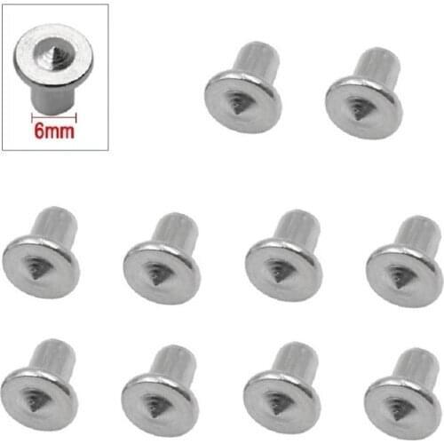Dowel Centre Point 10Pcs 6mm 8mm 10mm 12mm Locating Pins Fasteners Wood Timber Marker Hole Tenon Center Set For Soft Hard Wood