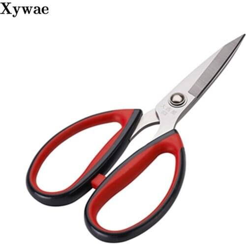 Stainless Steel Needlework Sewing Scissors Strong Civilian Shears Cutter Kitchen Embroidery Scissor Leather Supplies Fabric DIY