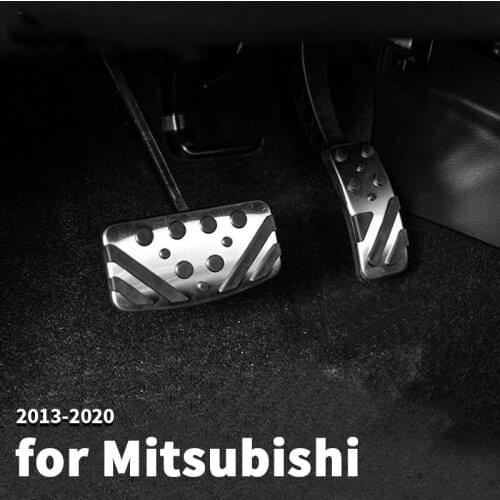 Aluminum alloy throttle brake pedal clutch clutch pedal modification decoration for Mitsubishi ASX LANCER EX Outlander 2013-2021