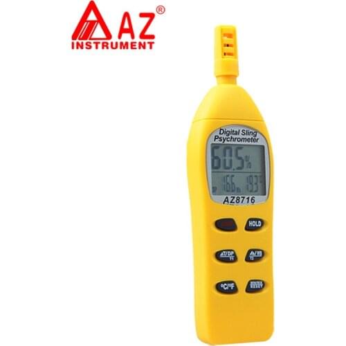 Portable Humidity Temperature Hygro-Thermometer Tester AZ8716