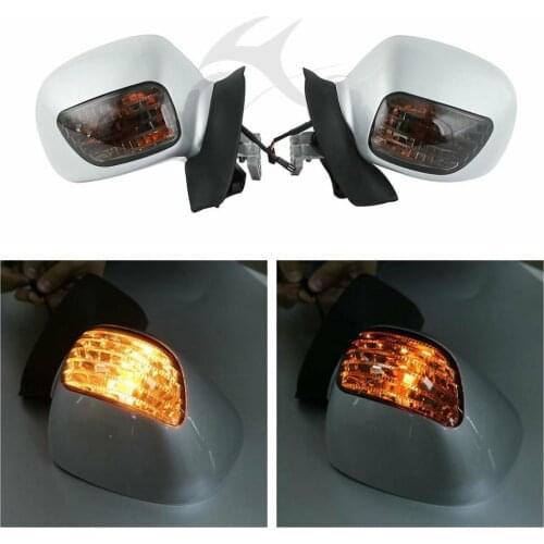 Motorcycle Left Right Side Rear View Mirror Signal For Honda Goldwing GL1800 2001-2017