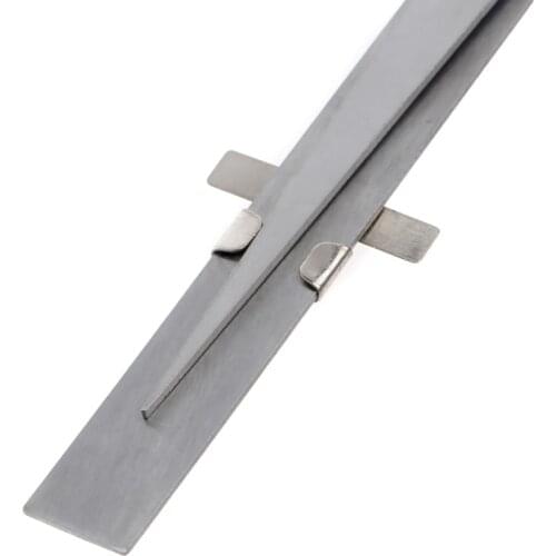 Welding Taper Feeler Bore Gauge Gage Stainless Steel Depth Ruler Hole Inspection
