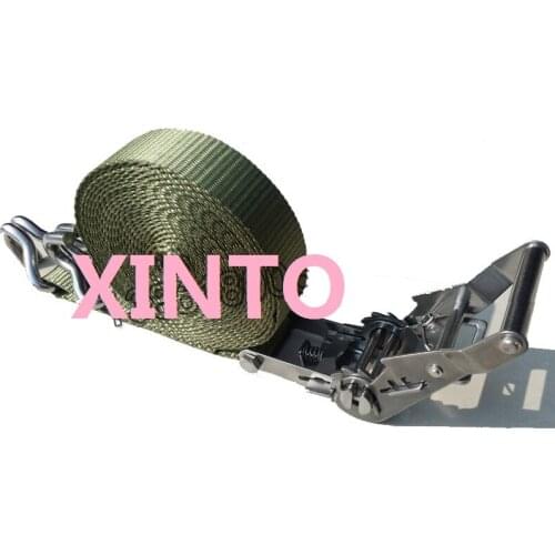1.5",38MM,304 stainless,2TX2M--6M ratchet tie down cargo lashing auto motor shipping package ,boat part,marine hardware