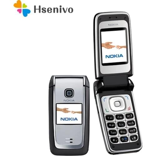 6125 100% Original Unlocked Nokia 6125 Flip 1.8' inch GSM mobile phone 2G phone with Bluetooth FM Radion free shipping