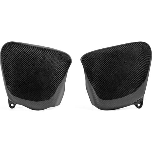 1 Pair Carbon Fiber Motorcycle Side Fairing Battery Cover Left&Right For Triumph Bonneville T100 T214 SE Thruxton 900