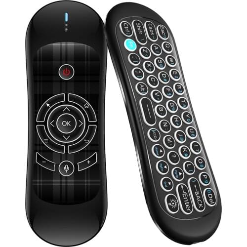 2021 Wechip R2 Remote Control 2.4G Wireless Voice Air Mouse IR learning 6-Axis Intaertia Sensing Smart Remote Control for TV Box