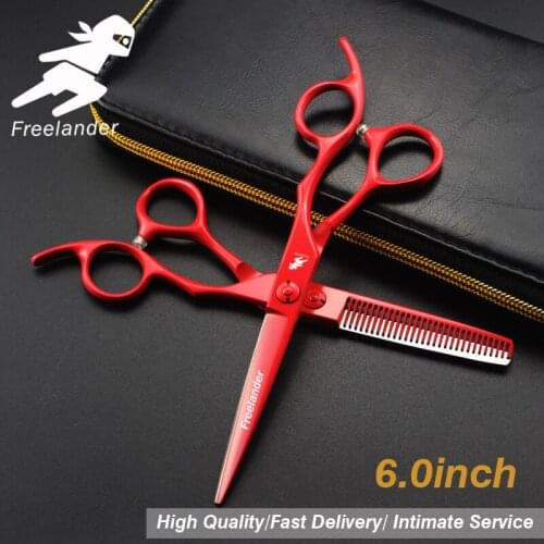 6.0"sale Silver Japanese Hair Scissors Cheap Hairdressing Scissors Shears Hairdresser Shaver Haircut Scissors Model Number Teeth