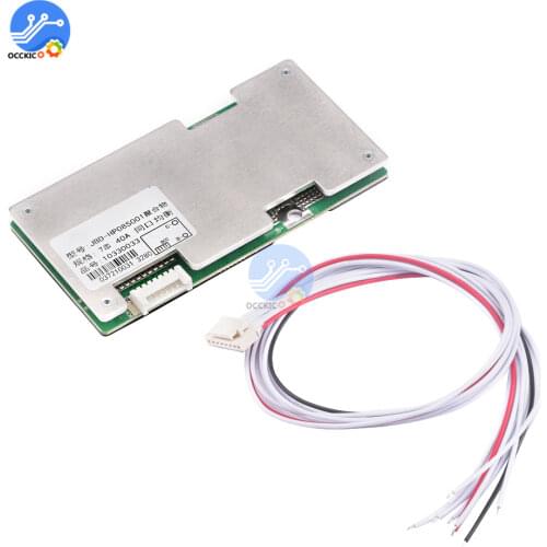 BMS 7S 30A 40A 60A 18650 Lithium Battery Charger Protection Board Module Power Bank Charger Battery Active Balancer