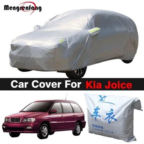 Full Car Cover Auto Indoor Outdoor Sun Shade Anti-UV Rain Snow Dust Resistant Cover For Kia Joice