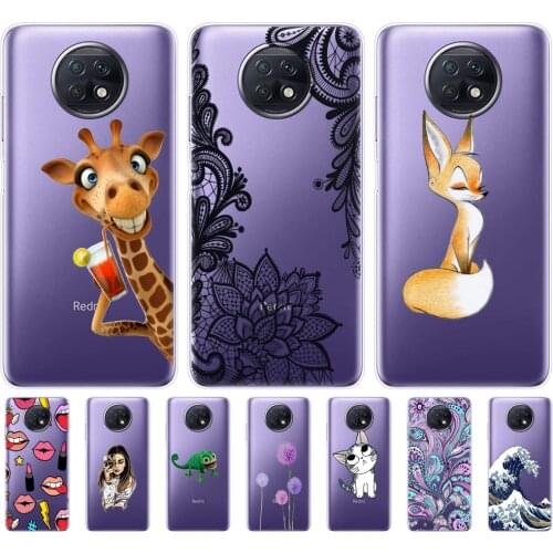 For Xiaomi Redmi Note 9T Case Silicon Soft Tpu Back For Redmi Note 9 T Phone Cover 6.53 inch Note9T bumper protective Etui Funda