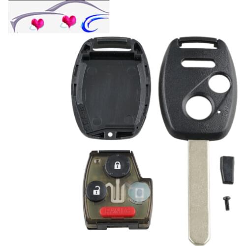 J50 3B Car key with 46 chip CWTWBIU545+ID46 chip 433 frequency For Honda 2005 2006 2007 2008 Pilot Keyless Remote Car Key Fob