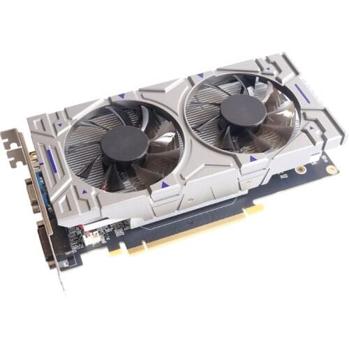 K92C Portable for NVIDIA GTX 550 Ti Pci-e 2.0 Discrete Graphics Card w/ Dual Fan 4GB DDR5 128 bit HDMI-Compatible for Player