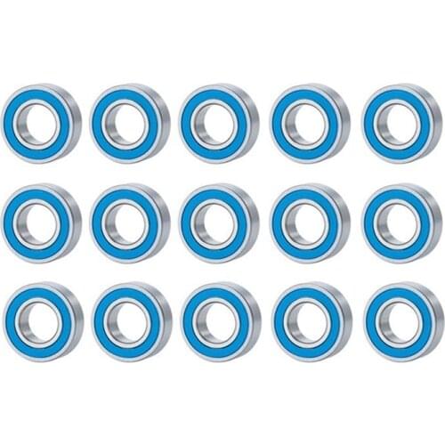 15 Pcs Bearing 5X11X4mm Kit for Traxxas Slash Stampede Rustler Bandit 2WD 1/10 RC Car Spare Parts Upgrade Accessories