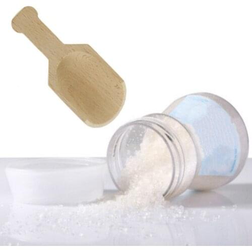 Candy Flour Spoon Coffee Baking Tools Herb Condiment Milk Powder Shovel Gadget Wooden Scoops Cooking Bath Salt Spoon