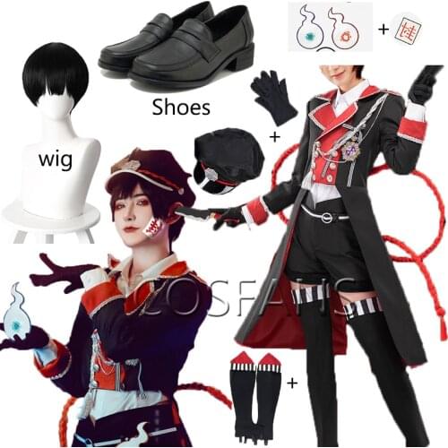 Anime Toilet-Bound Hanako-kun Hanako kun Yugi Tsukasa Idol Singer Uniform Cosplay Costume with shoes cover Halloween costume For
