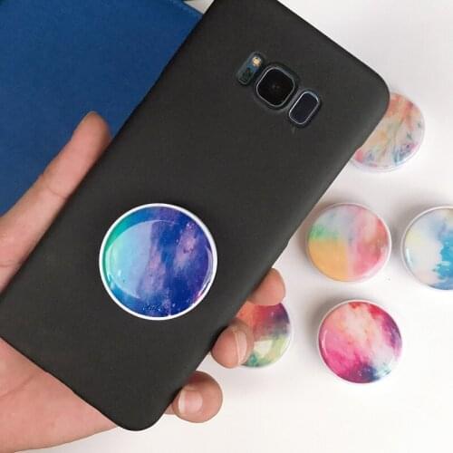 Creative personality starry sky folding mobile phone stand universal finger stand,Apply to iPhone, Samsung, Xiaomi, Huawei