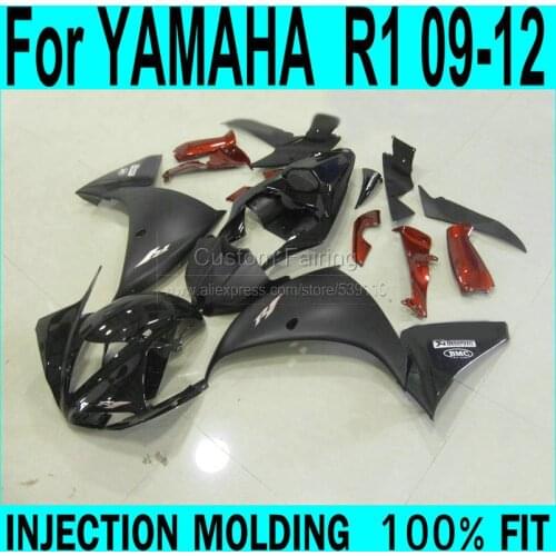 The Best quality Fairings For YAMAHA YZF R1 2009-2015 year model ( red black ) Injection Fairing kit ll30