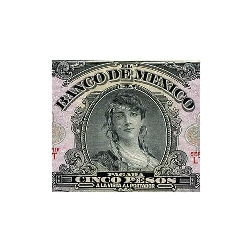 Mexico 5 Pesos, 1961 P-60, Note for Collection