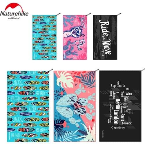 Naturehike Beach Bath Towels Quick Drying Towel Portable Breathable For Camping Hiking Outdoor Swimming NH19Y004-J