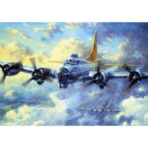 Full Square/round 5D DIY Diamond Painting Airplane landscape 3d Diamond Embroidery Sale Rhinestones Mosaic Home Decor WG1952