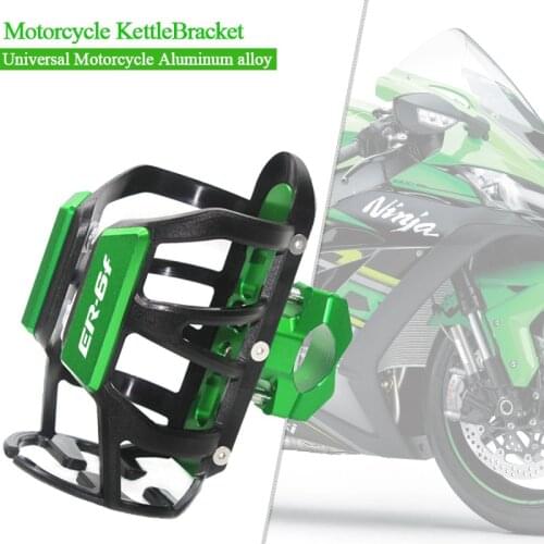 Crash Bar Water Bottle For KAWASAKI ER-6N ER6N ER 6N ER-6F ER6F ER 6F Motorbike Guard Drinking Cup Bracket Holder Motorcycle