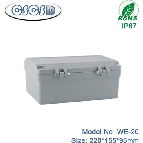 A pcs/lot 220*155*95mm CSCSD inverter case aluminum die cast junction box waterproof aluminum chassis case enclosure amplifier