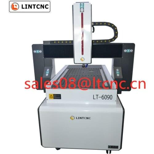 Oil spray cooling system,metal processing cnc router new type 6090 2.2kw