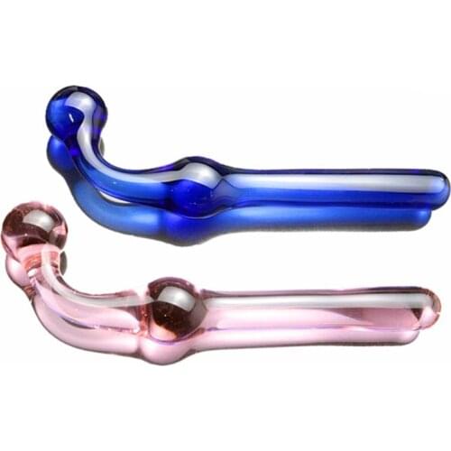 Glass Dildo Butt Plug Prostate Massager SM Fetish Stimulation G-spot Stimulator Adults Couples Erotic Sex Toys