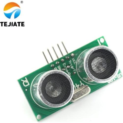 US-100 Ultrasonic Sensor Module DC 2.4V - 5V With Temperature Compensation Range Distance 450cm