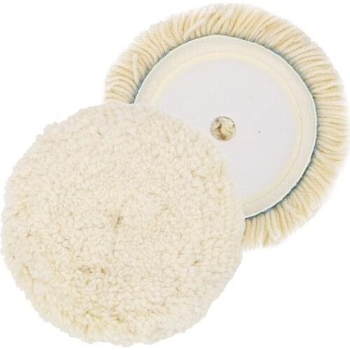 Car Maintenance Car Polisher Car Detailing Buffer Polishing Pad 6 Inch Wool Buffing Pad