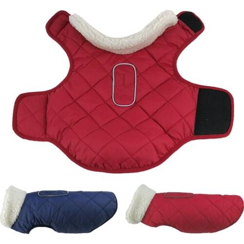 Warm Dog Clothes Winter Pet Coat Jacket Windproof Pets Dogs Clothing For Medium Large Dogs Costume Bulldog Pet Clothes For Dog