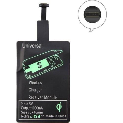 Universal Qi Wireless Charger Adapter Charging Station Android Receiver Micro Type C Equipment For Xiaomi USB For IPhone