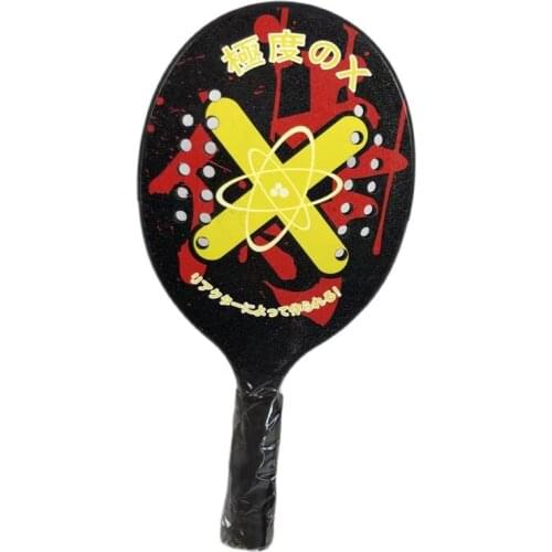 Adult Professional Full Carbon Beach Tennis Paddle Racket EVA Face Raqueta Unisex Equipment Raquete