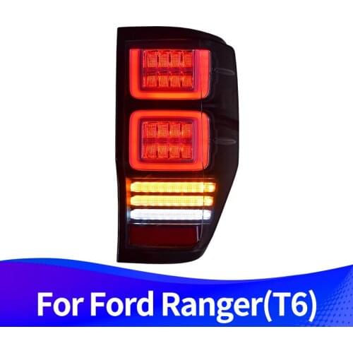 Taillight Assembly for Ford Ranger T6 2012-2018 LED running light LED brake light LED sequential turn signal