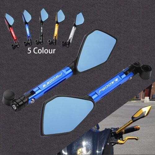 For BMW F900XR F900 XR F 900XR 2019 2020 2021 Motorcycle Bluish Reverse Side Mirrors Motorbike Rear view Mirrorss Accessories