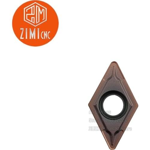 10pcs DCMT11T304/08 VP15TF Rhombus CNC Lathe Blade Boring Cutter Blade Carbide Cutting Tool Metal Lathe Tools