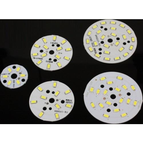 10pcs led plate Source 3W 5W 7W 9W 12W 15W Warm White / Cool White 5730 SMD LED with Aluminum pcb Base for led bulb downlight