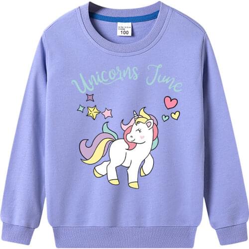 VIDMID baby girls long sleeve clothing sweatshirt kids children cotton cartoon tops clothes girls boys sweatshirt tops P885