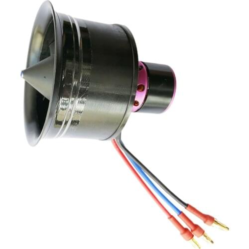 For EDF 50mm Duct Fan 4300KV 11 Propeller RC Airplane Parts Accessories