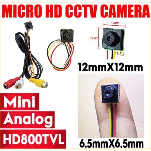 New HD 800TVL 6.5*6.5MM mini Analog DIY Module cctv Camera Home Security Surveillance cctv camera FPV CMOS Camera free shipping