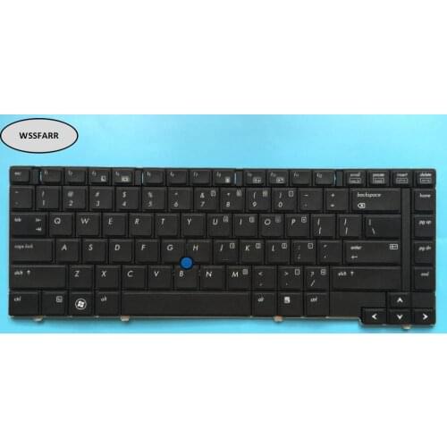 Laptop keyboard for hp 8440W 8440P 8440P 8440W US Black teclado