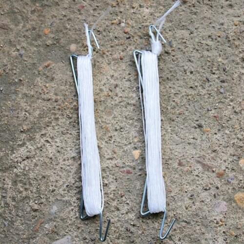 Tomato Hook NMFIN 10 PCS 10PCS Nylon Anti-crush Iron Plant Vine Tie Support Tool For Garden Flower Vegetable