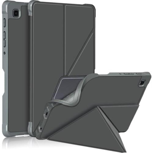 Magnetic Premium Leather Case for Samsung Galaxy Tab A7 Lite Trifold Flip Cover T220 T225 TPU Protective Case+Pen