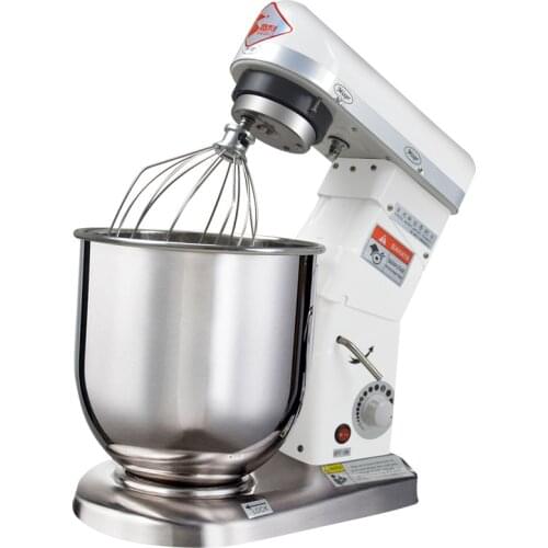 220V Multifunctional Food Mixer Stainless Steel Mixing Barrel Commercial Whipped Cream Machine Whipped Egg Whites