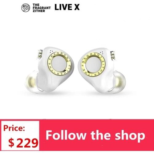 TFZ LIVE X Headphone Lossless Transmission Brass Base Tesla-Class Magnetic Flux Headphone With Detachable Cable Earphone