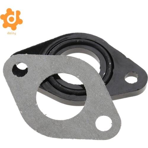 PZ19 Carburetor Carb Inlet Manifold Spacer Gasket & O-Ring Seal Set For 110-250cc Pit Dirt Bike Motorcycle Accessories Dropship