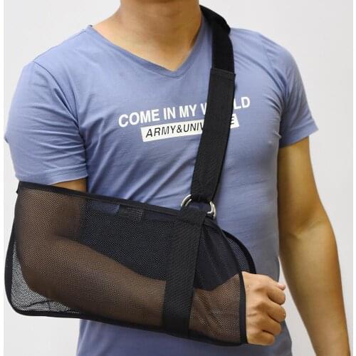 Adjustale Arm Support Shoulder Belts Breathable Arm Sling Clavicle Fracture Surgery Dislocation Broken Shoulder Bandage