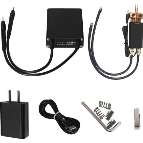 DH20 Handheld DIY Mini Spot Welding Machine 9 Gears of Power Adjustable for Spot-welding 18650 Battery and Nickel Sheet