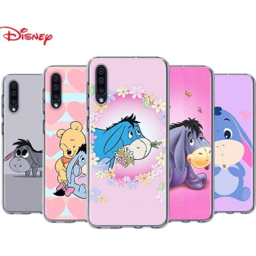 Silicone Cover Cute Baby Eeyore For Samsung Galaxy A90 A80 A70 A70S A60 A50 A40 A30S A20S A20E A10 A10E Phone Case