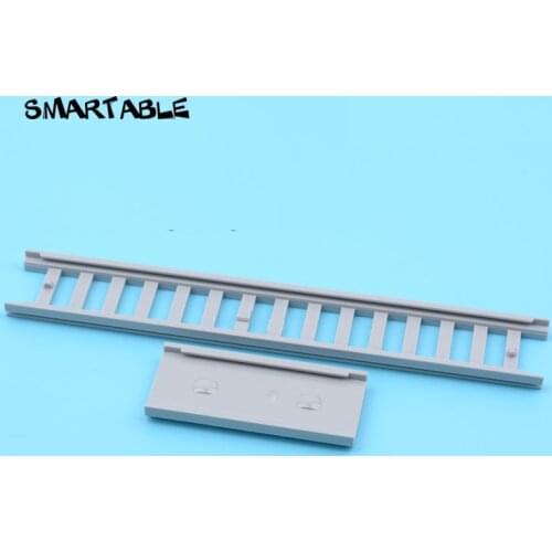 Smartable Ladder 2.5x16/Holder 2x6 Building Blocks Brick MOC Parts Toys For Kids Compatible Major Brands 15118/87913 10pcs/lot